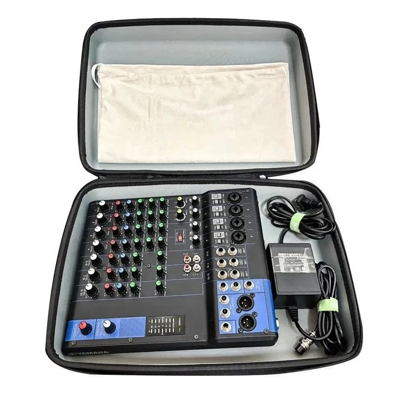 Suitable  for Yamaha MG10 MG10XU MG10XUF 10 Channel Mixer Hard Case Shockproof Storage Bag Protective Carrying Box