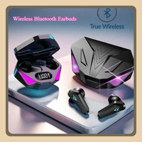 New X15 TWS Wireless Earphones Low Latency 65ms Esport Gaming Headset with Mic for Gamer