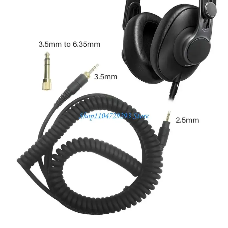 

Headphone Cord Ergonomic Texture Cable for K361 Headphones Device Support