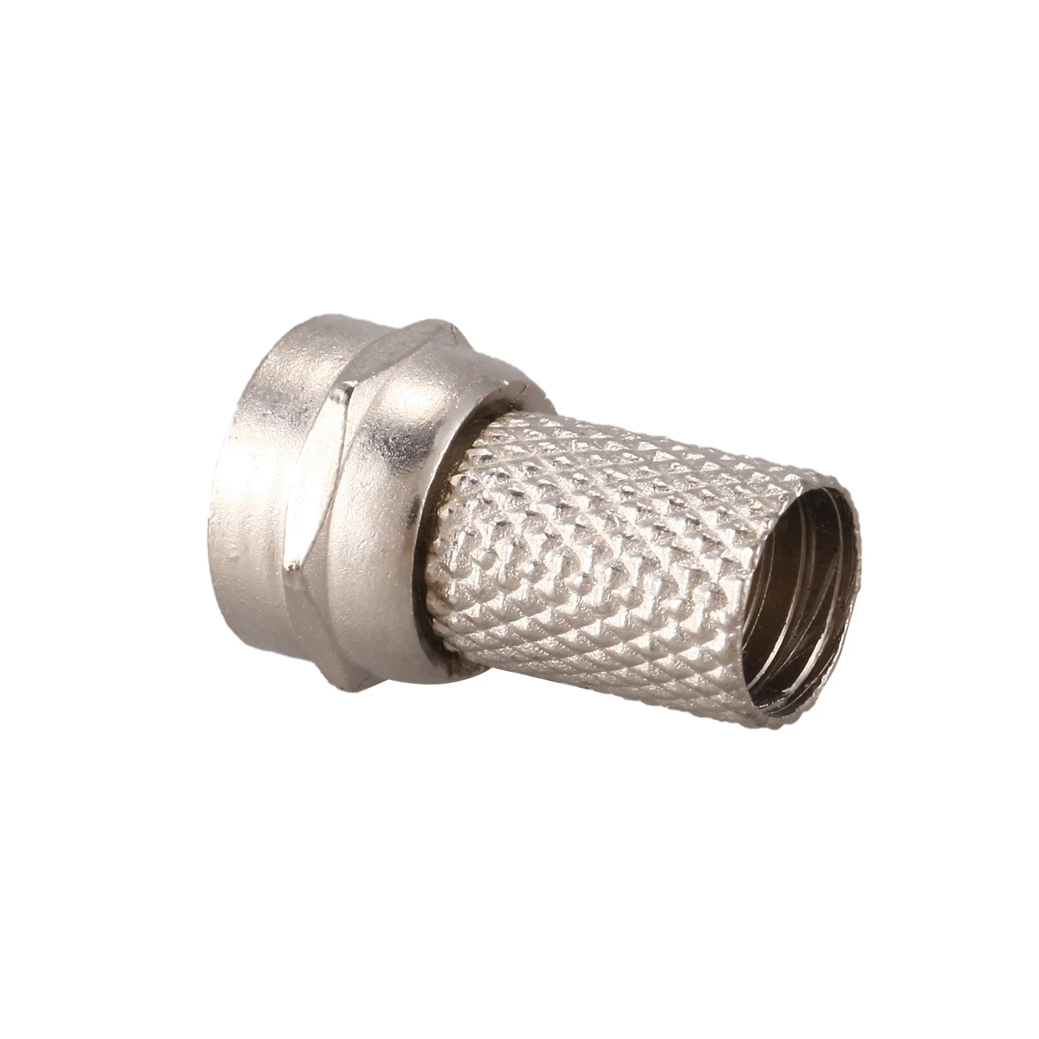 20 шт CCTV RG6 F-тип поворотный коаксиальный кабель RF соединитель штекер