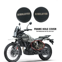 2PCS Motorcycle Frame Hole Cover Caps Plug Decorative Frame Cap Set For Himalayan452 Himalayan 450 452 2024 2025 HIMALAYAN450