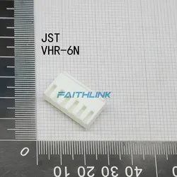 10PCS VHR-6N JST Connector 1x6P spacing 3.96mm Rubber shell (line to board/line to line)