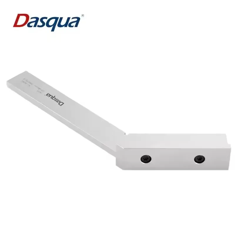 Dasqua 135-градусная нержавеющая сталь, атласный хромированный квадрат, легко читается