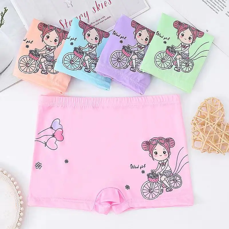 10Pcs/Lot Children Underpant Baby Girls Cartoon 3D Cars Elephant Dinosaur Print Kid Briefs Boys Boxer Panties Underwear L XL XXL