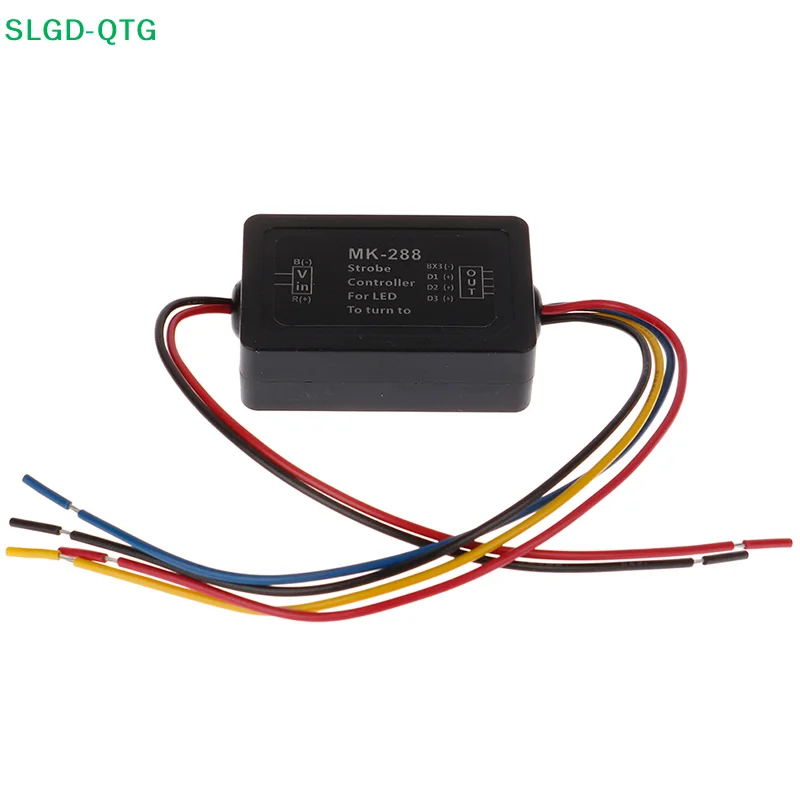 

(SLGD-QTG) Chase Flash Module Boxes 3 Step Sequential Universal For Car Turn Signal Light