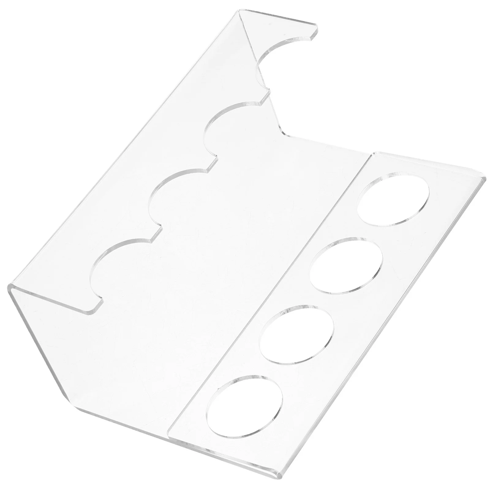 

Acrylic Display Stand for Electric Toothbrush and Shaver Storage Rack Desktop Organizer Home Display Shelf for Beauty Products