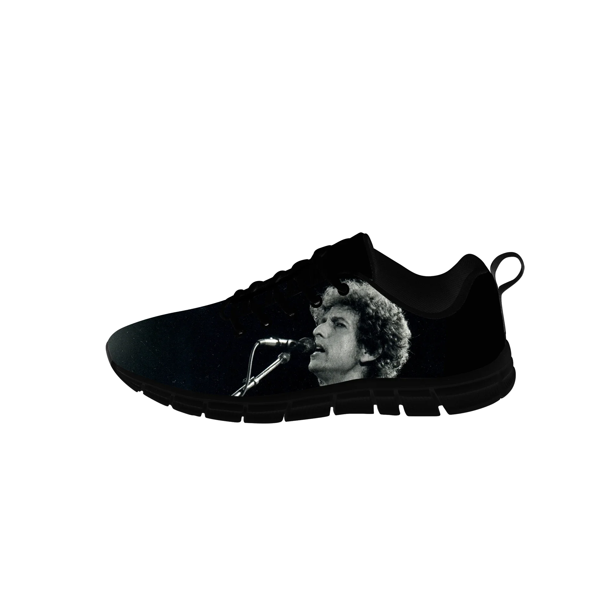 Hot Cartoon Bob Dylan Sports Shoes Mens Womens Teenager Sneakers Casual Custom High Quality Couple Shoes Black Running Shoes