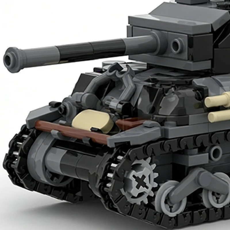 498 PCS MOC Small Tank Technology Model Building Block Diy Innovative Educational Surprise Assembly Toys Kid Educational Gifts