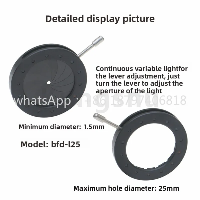 Serie BSFD-L, diaframma variabile a quadrante