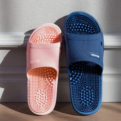 Nieuwe Vrouwen Voetmassage Slippers Mannen Slipper Indoor Badkamer Antislip Zachte Glijbanen Koppels Huis Verlichting Voeten Gezondheidszorg Schoenen