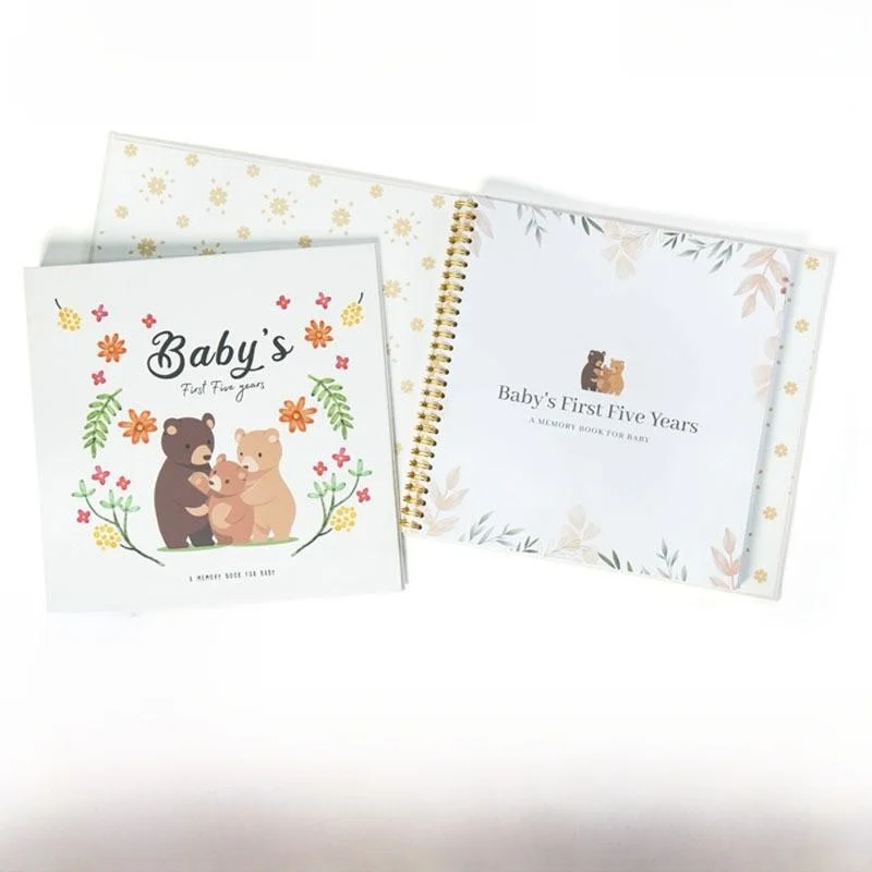 baby-growth-record-book-bound-photo-storage-notebook-hidden-wire-spiral-organizer-family-storage-tools-shoucixian-brand