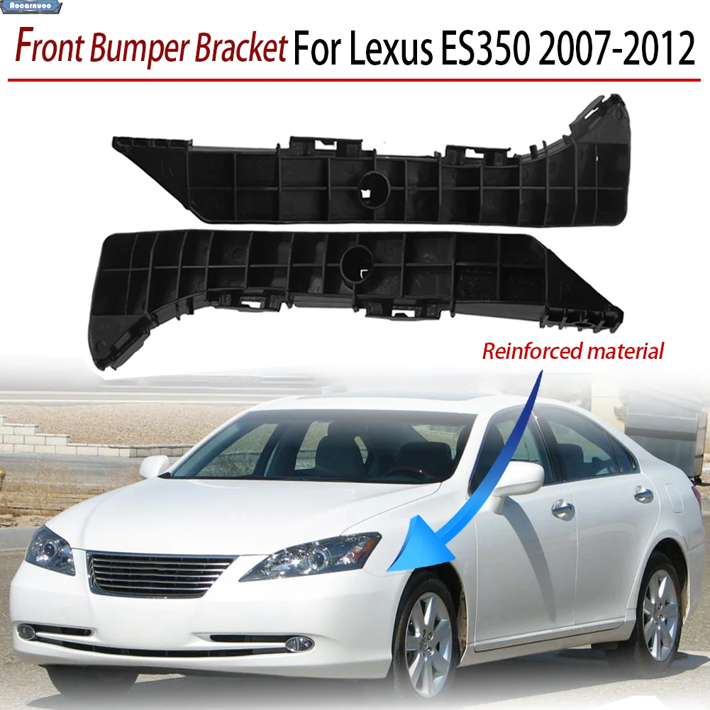 For Lexus ES350 2007-2012 OEM Front Bumper Mounting Brackets-Left & Right Set-High Quality Car Accessories