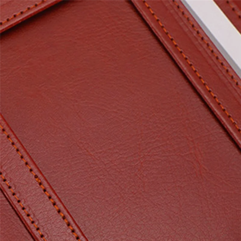 GW-A4 Conference Folder Multifunctional Business Folder Leather Contract File Folders Filing Office Folder Chool Folder