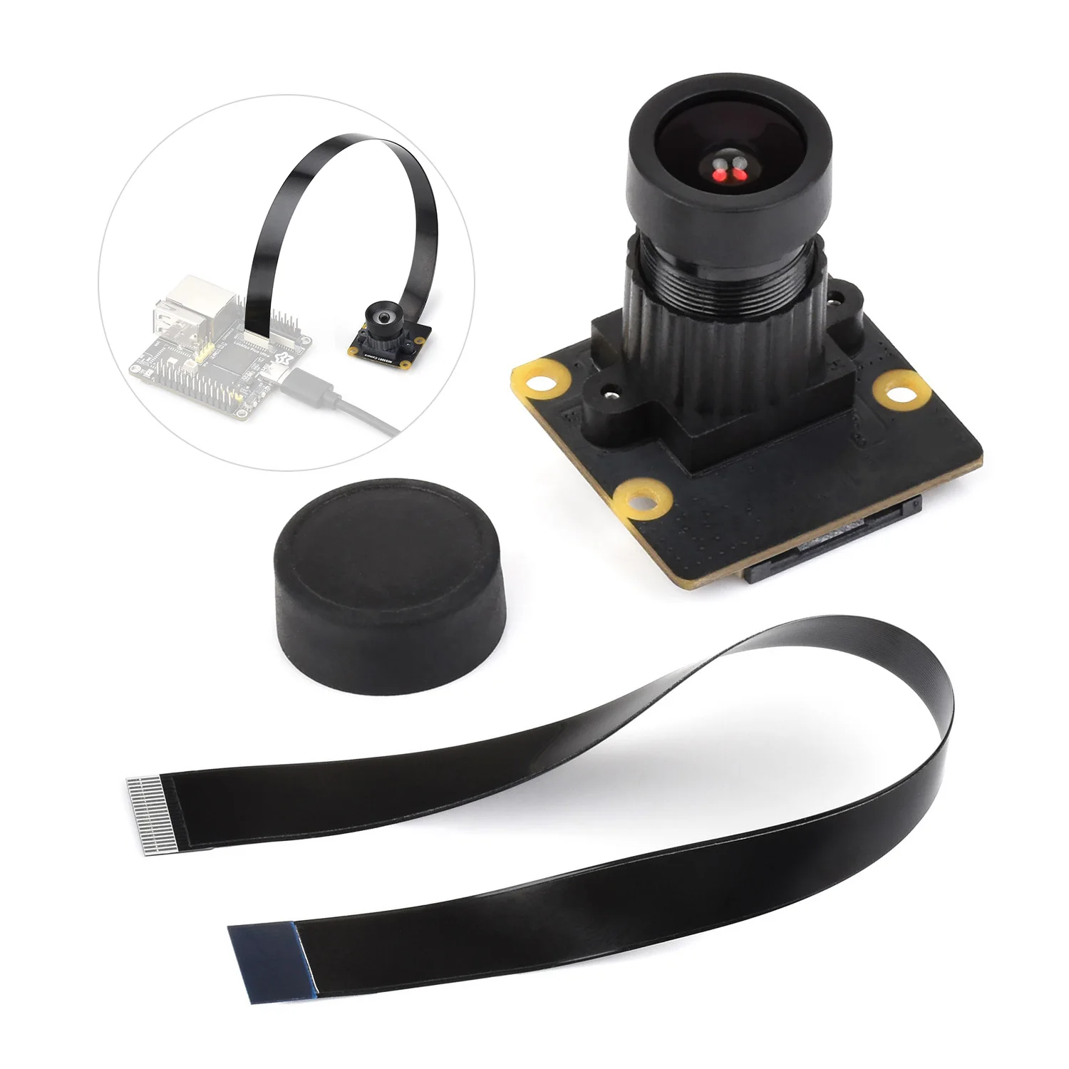 MIS5001 5MP Wide-Angle Lens Camera Module Compatible with RV1106 Luckfox Pico Series Boards 1/2.7″