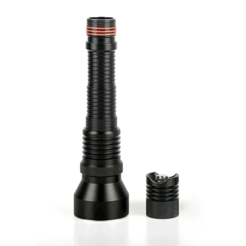 Torcia subacquea DVX7 subacquea 100M IPX8 impermeabile super potente 6800 lumen 5 modalità XP70.2 XHP70 2a torcia subacquea a LED