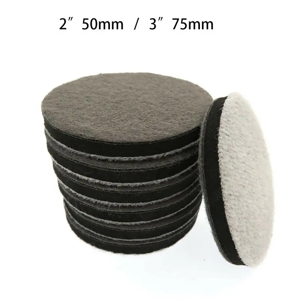 

50mm 75mm Car Polisher 2" 3" Polishing Pads Sponge Buffer Waxing Mirror Buffing Lacquer