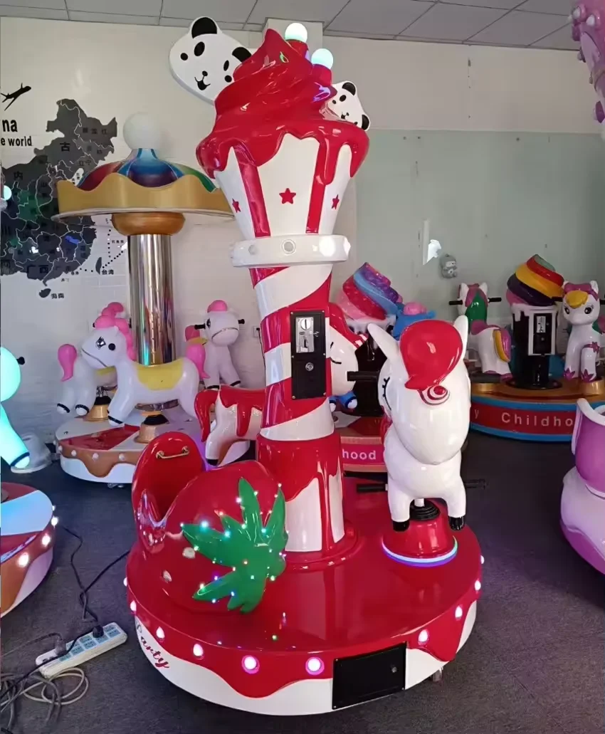 

Slot machine carousel shopping mall durable fiberglass