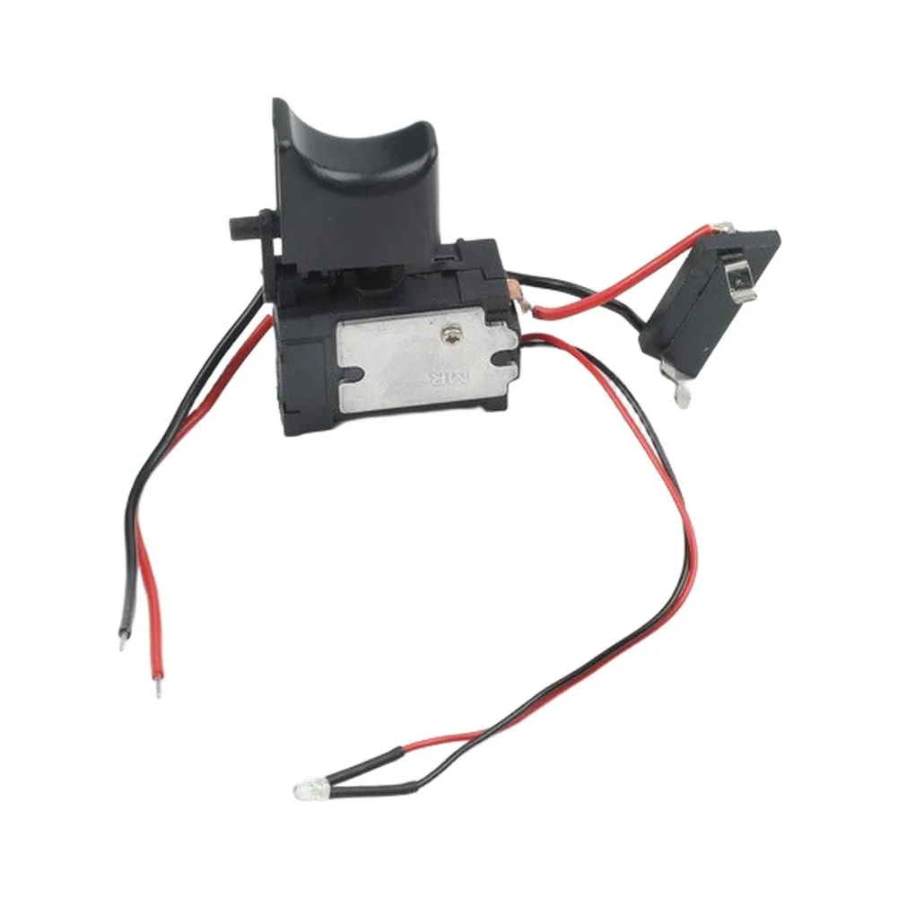 Brand New Electric Drill Trigger Switch Black 16A Switch Accessories Trigger Button DC 7.2-24V Drill Dustproof