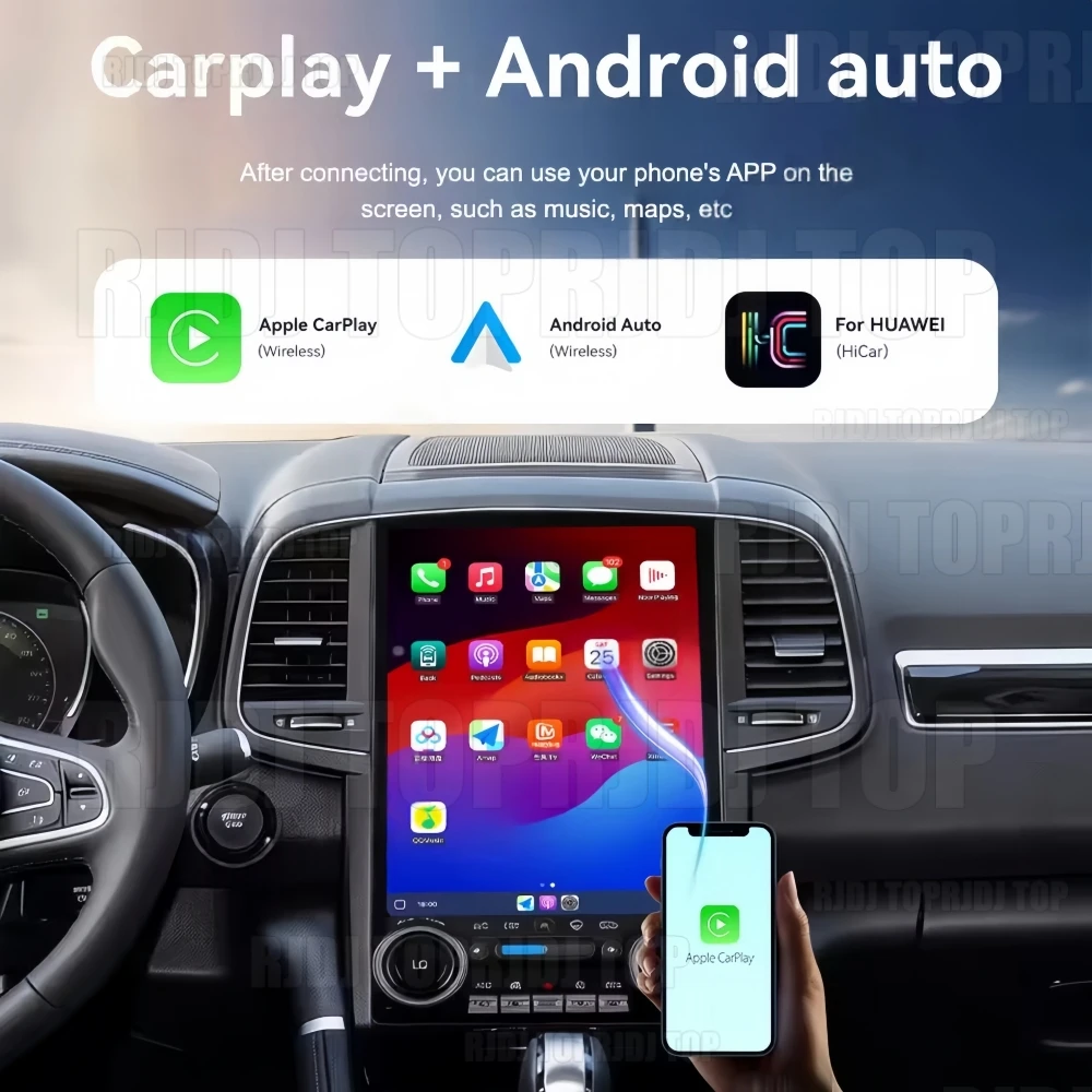 

14.5‘’ Android 14 For Renault Megane Koleos 4 2016-2021 Car Radio Touch Screen GPS Auto Multimedia Stereo Receiver Head Unit DSP