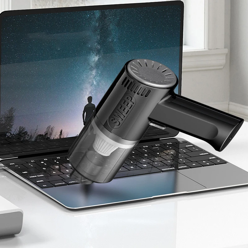 Wireless Car Vacuum Cleaner High-Power Cleaner Cordless 120W Handheld Vacuum Home Car Dual Use Dry and Wet Mini Vacuum Cleaner