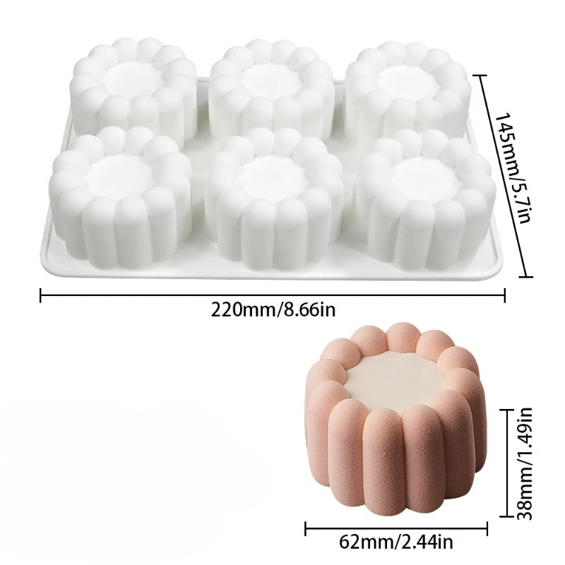 3D Love Mousse Cake Silicone Mold French Dessert Chocolate Cake Jelly Baking New Decorative Mold Kitchen Accessories