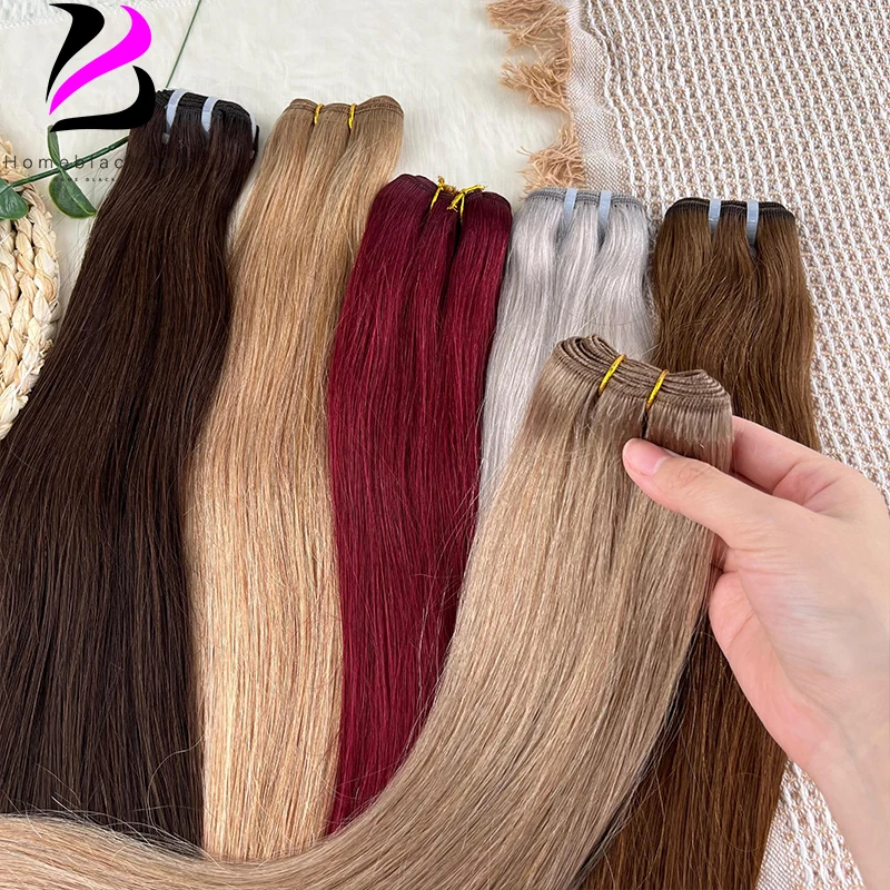 

100% настоящие человеческие волосы, пучки утка, вьетнамские 18-30 дюймов, натуральные волосы Remy, бразильские прямые необработанные прямые волосы Remy