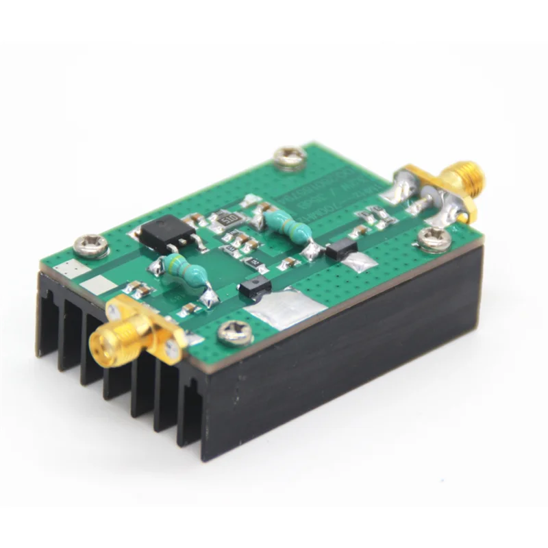 AMPLIFICADOR DE POTENCIA RF, transmisor FM de 35dB, 1MHz-700MHZ, 3,2 W, HF, VHF, UHF, + 15V DC