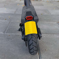 Scooter Fenders Rear Mudguard Tail Light Kit With License Plate Flap For Xiaomi Electric Scooters, M365/PRO, White Easy To Use
