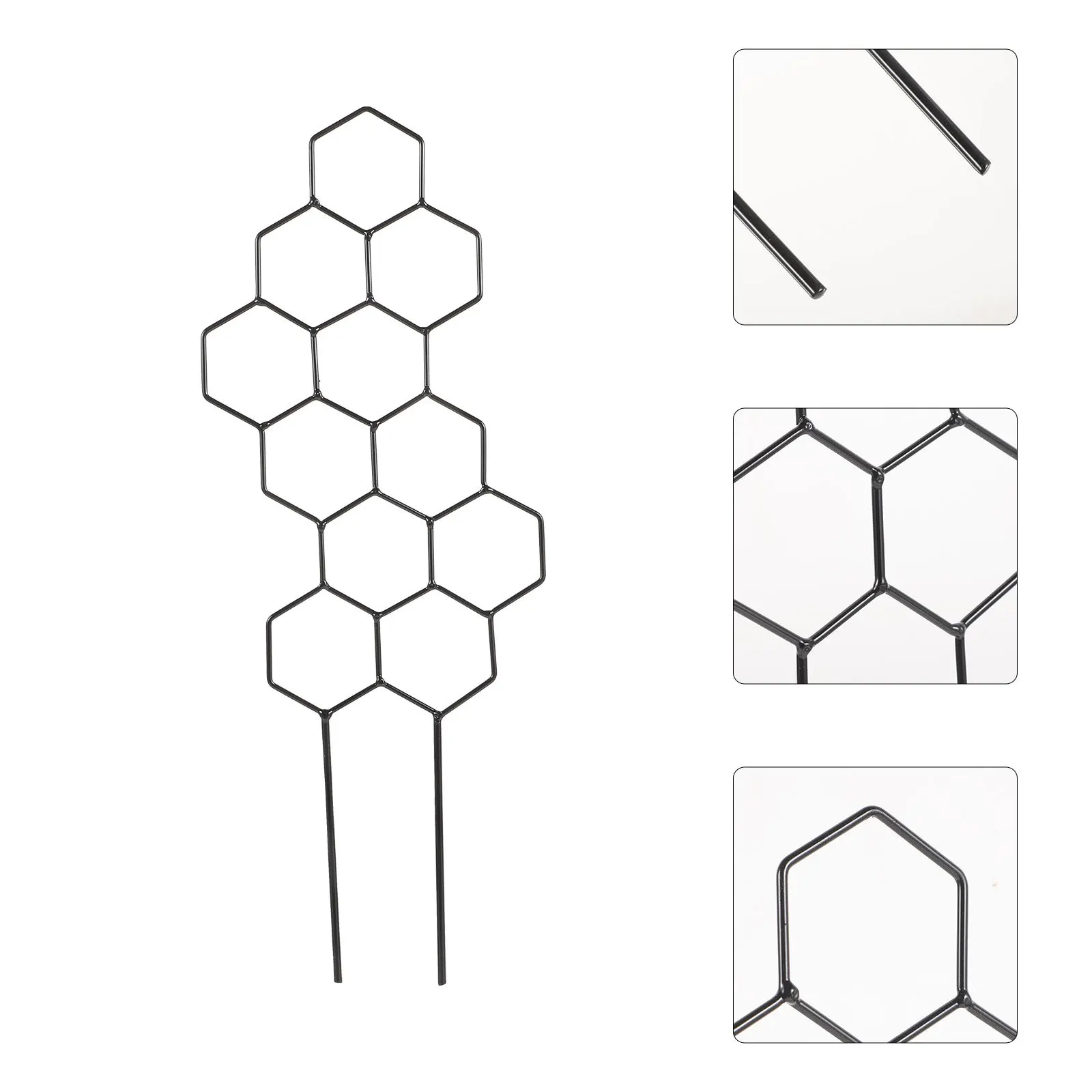

Honeycomb Shape Plant Climbing Trellis Iron for Indoor Outdoor Garden Climbing Plants Support Vines Flowers Plant Trellis