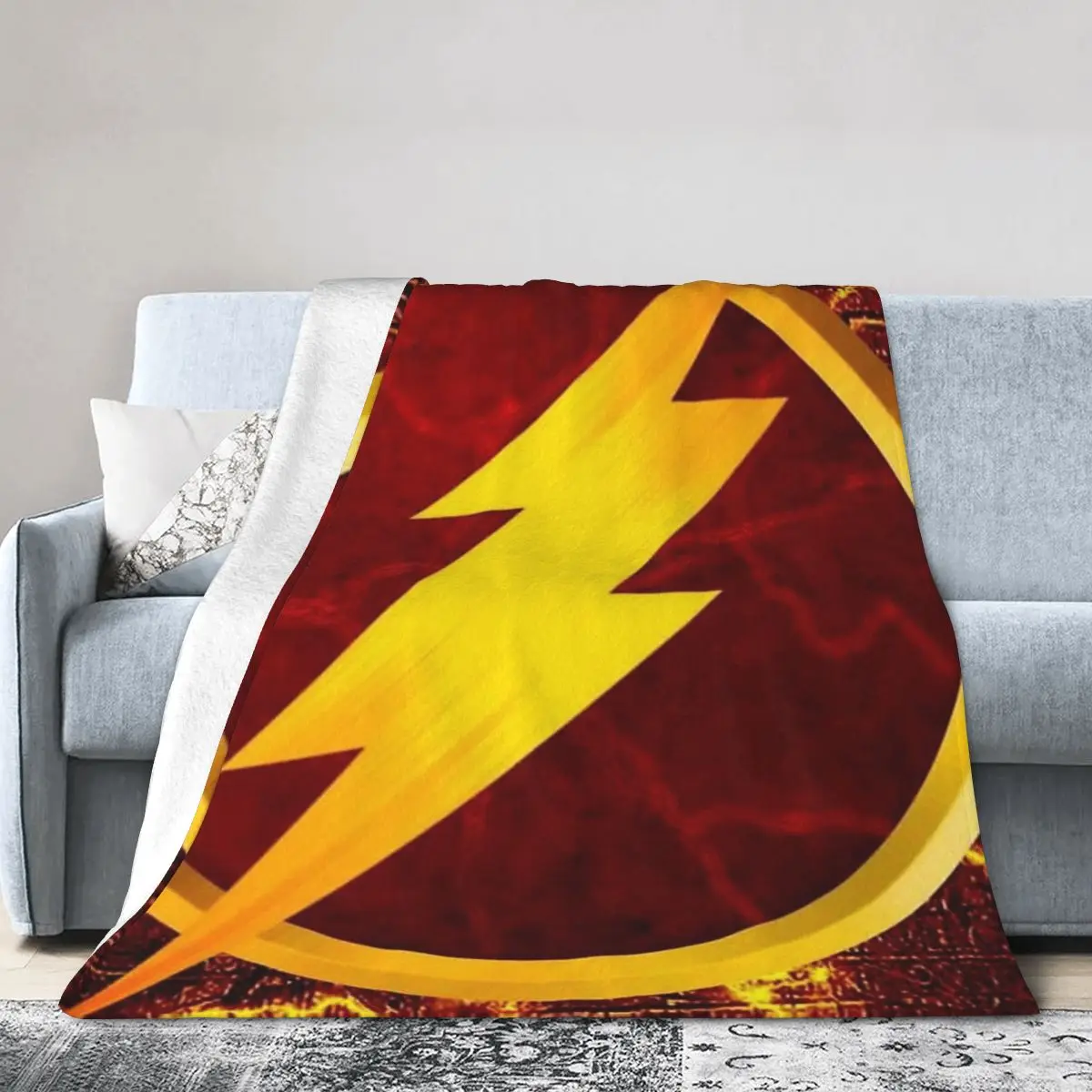 

Flash Blanket Soft Warm Flannel Throw Blanket Bedspread for Bed Living room Picnic Travel Home Couch