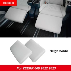 For ZEEKR 009 2022-2025 Car Seat Second Row Leg Rest Protector Electric Leg Support Protective Cover Nappa Accessories