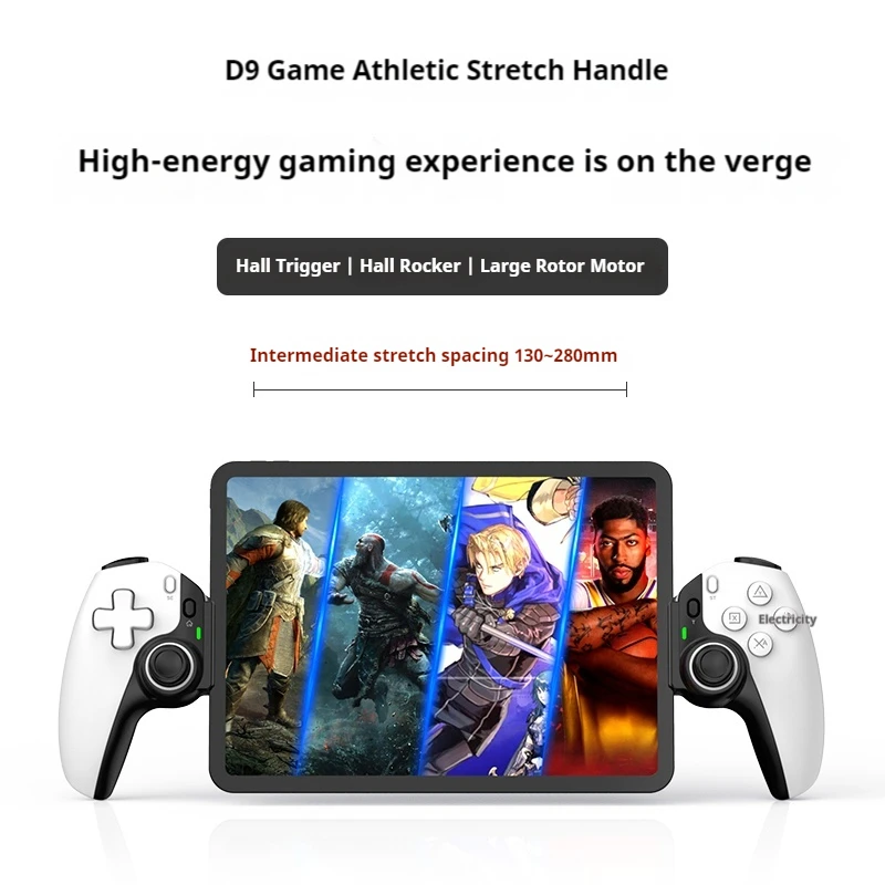 D9 Stretching Controller Phone Simulator Improvement Mobile Game Switch Tablet Pc Steam Xbox Game Controller Black Myth Wukong