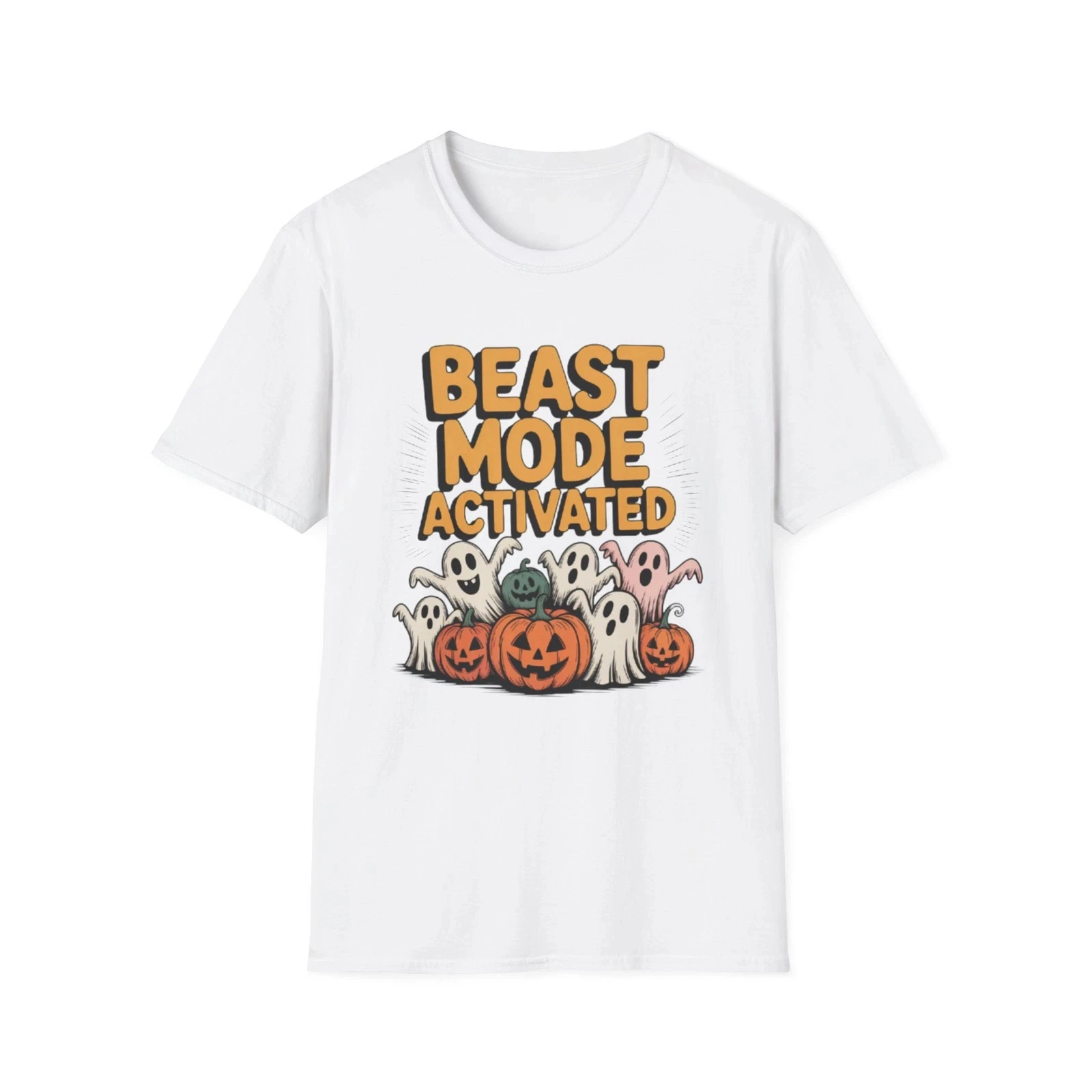 

Beast Mode Activated Halloween T-Shirt Gift for Kids Boys Halloween Costume