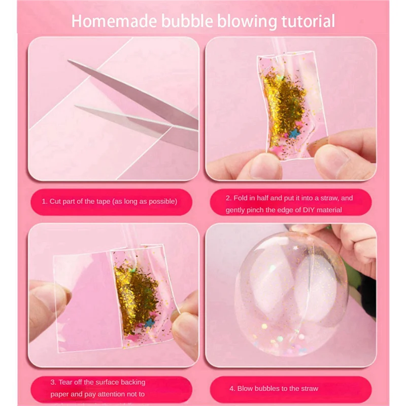 

YSUN-2X Nano Tape Kneading Blowing Bubble Full Set Nano Tape Double-Sided Tape Paste Blowing Bubble Sticker Tapes
