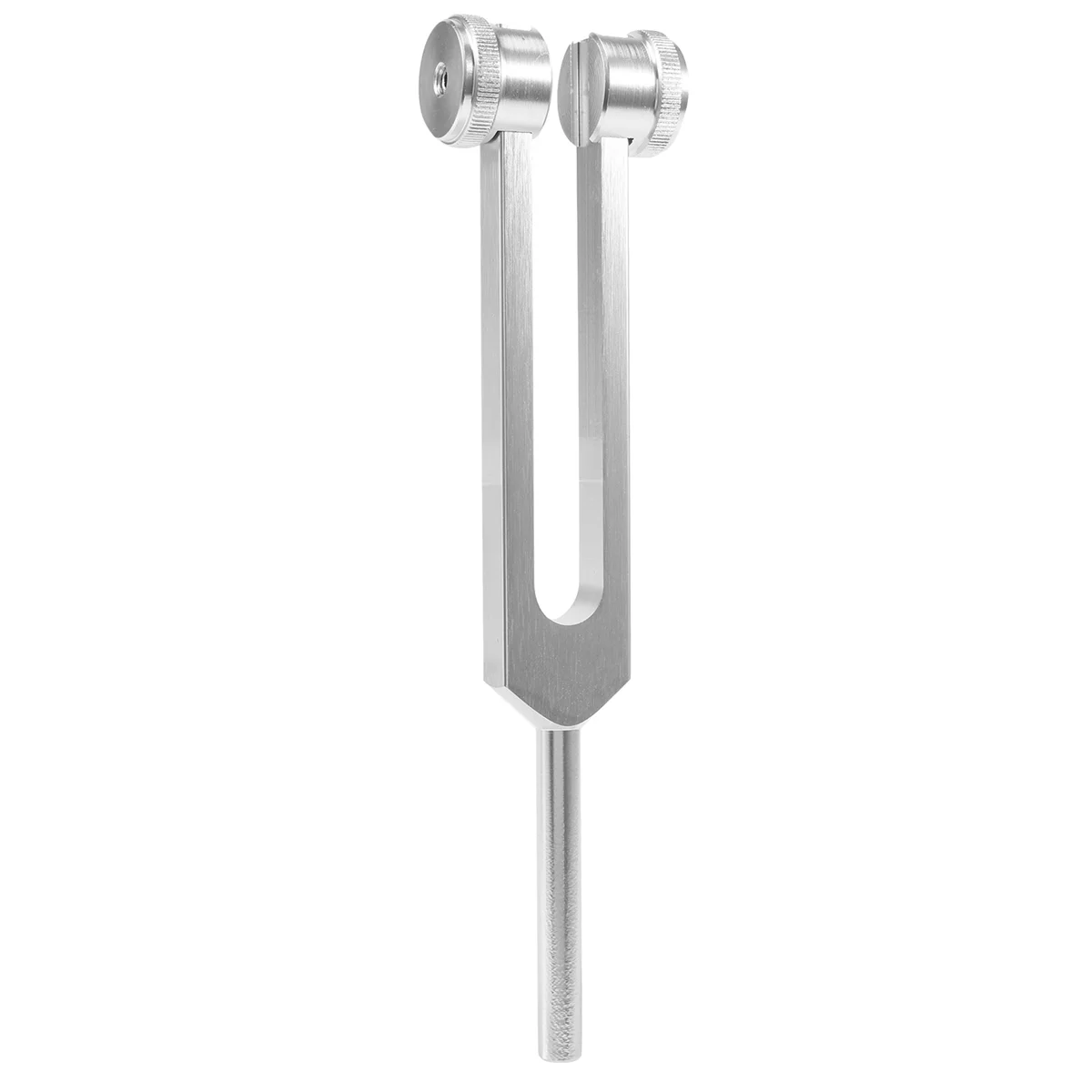 Diapasón de aleación de aluminio 256Hz 256C con martillos para pruebas de sistema nervioso, terapia de curación de sonido, cuidado de la salud