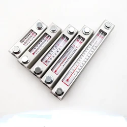 YWZ-76 80 100 125 150-500 Oil Level Meter Oil Liquid Level Gauge Transparent Intuitive Display Good Sealing Accurate Measurement