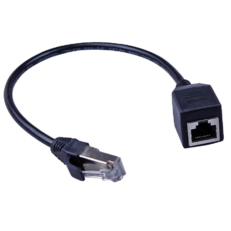 extensão Ethernet Rj45 Lan macho/fêmea extensor fio Rj45