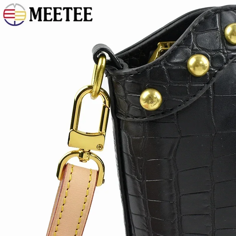 2/5Pcs 13-26mm Bag Strap Buckles Metal Detachable Swivel Clasp Screw Belt Trigger Snap Hook Replacement Handbag DIY Accessories 6