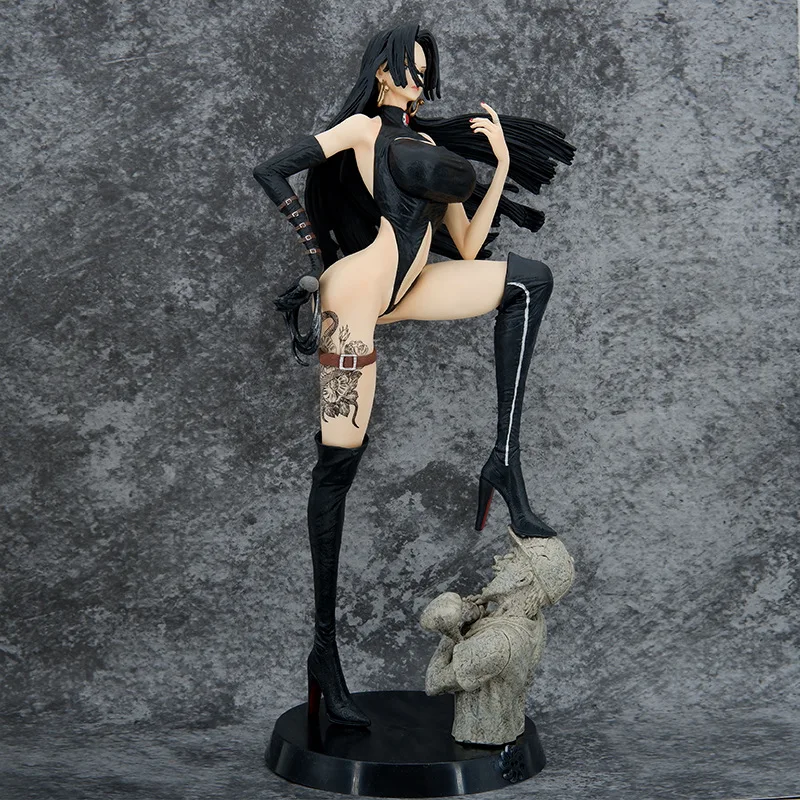 Hentai modelo de belleza GK, estatua de decoración desmontable de cuero negro, figura de animación, venta al por mayor