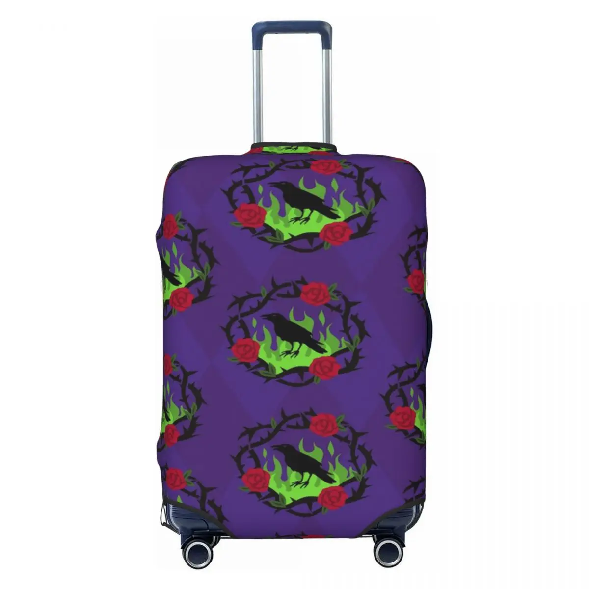 

Защитный чехол для чемодана с изображением Малефисенты из фильма, модный дорожный чехол для чемоданов 18-32 дюймов