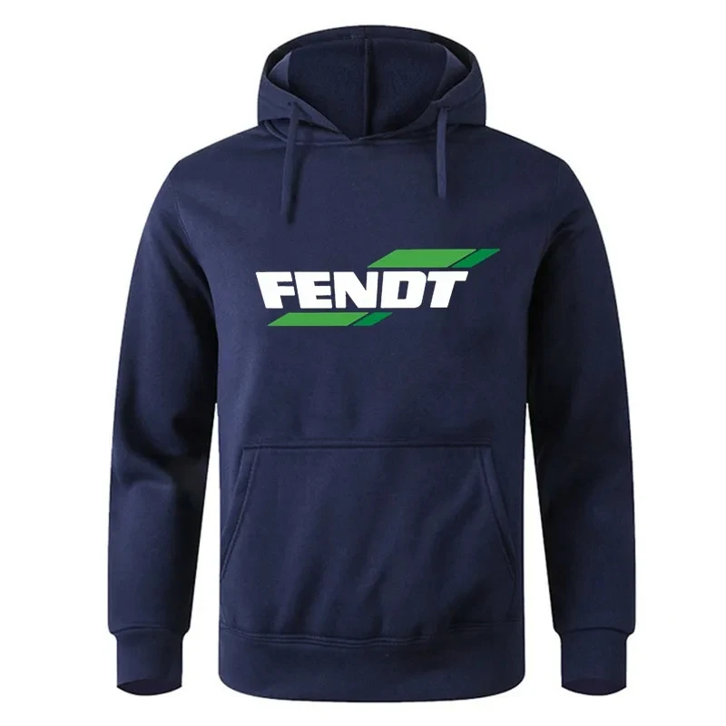 Fendt men\'s tractor hoodie, warm sweater, smiling hoodie, casual street clothing, high-quality brand, spring and winter 2022