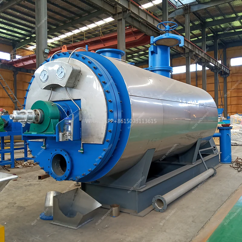 Macchina per il trattamento dei rifiuti di pollame, carne nel sangue e pasto sugli ossa, piume in polvere, attrezzature per il rendering di piante per rifiuti della casa di fianza