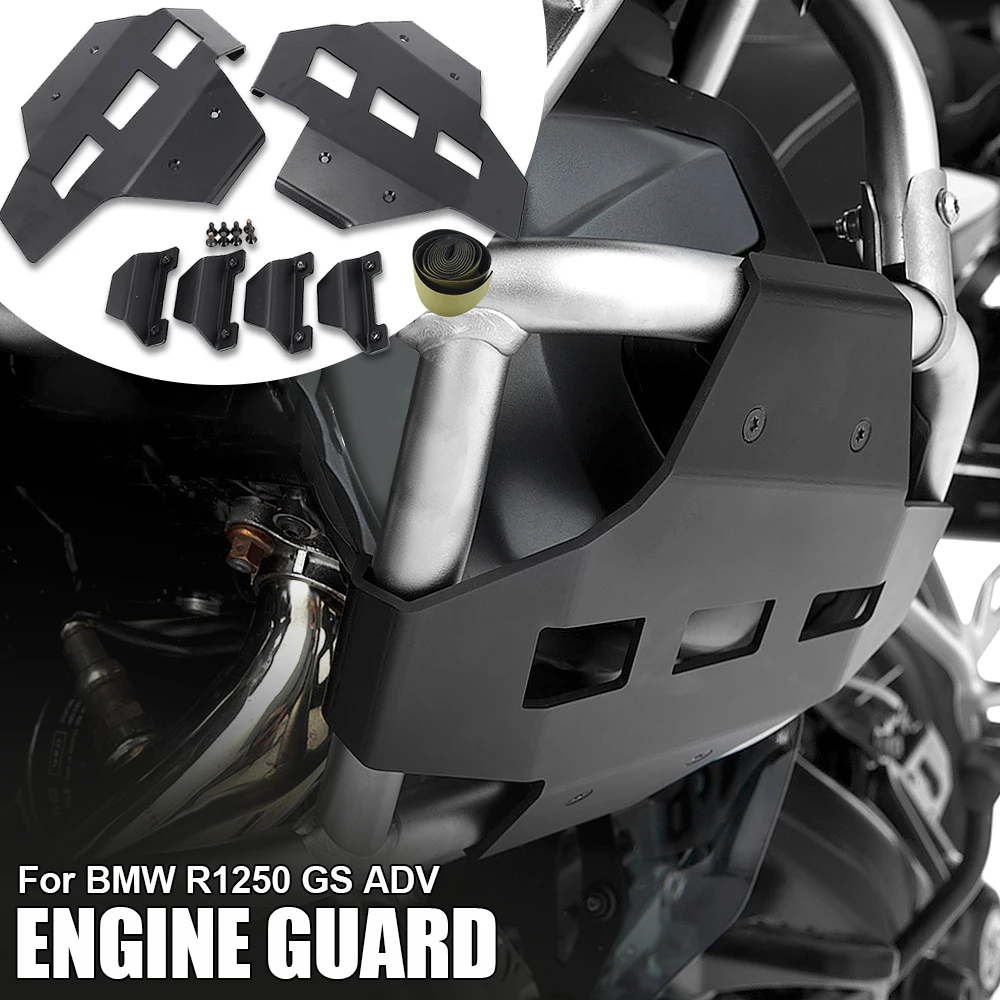 

Motorcycle Accessories Shield Guard Protection Cover Cylinder Head Guards For BMW R 1250 GS ADV R1250GS Adventure Engine Guards