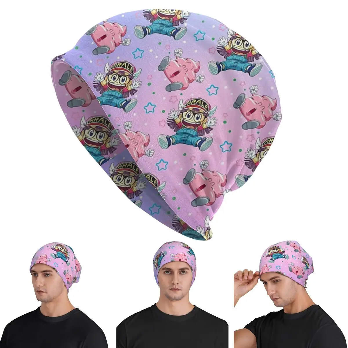 

Arale And Poop Dr Slump Skullies шапки шапки теплая осенне-зимняя уличная шапка вязаная шапка для взрослых унисекс