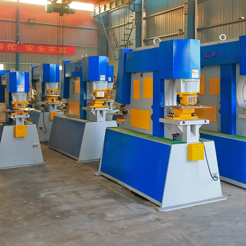 BYFO Q35Y-12 Hydraulic Iron Worker Machine Combined Punching and Shearing Machine on Sale