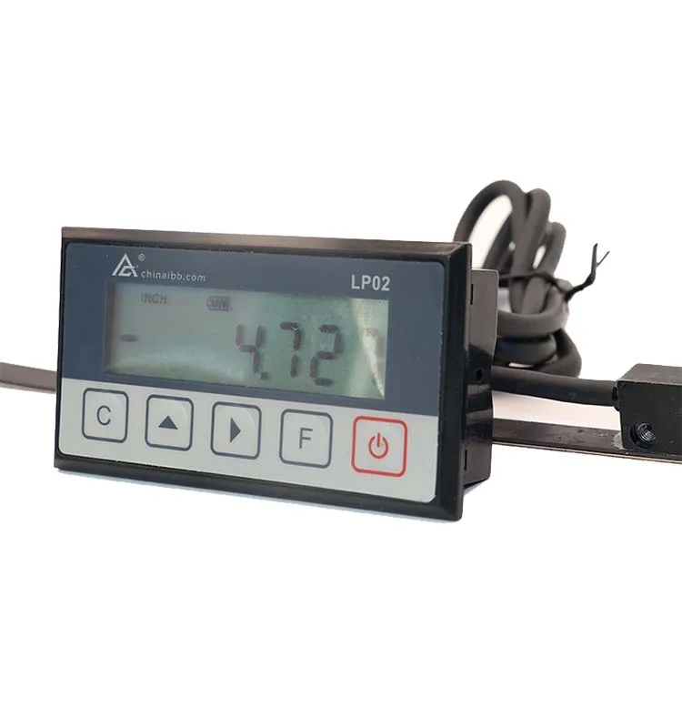 LP02 New Upgrade Digital Radout Dro Magnetic Grating Portable High Precision Scale Cutting and Positioning Measuring Instrument