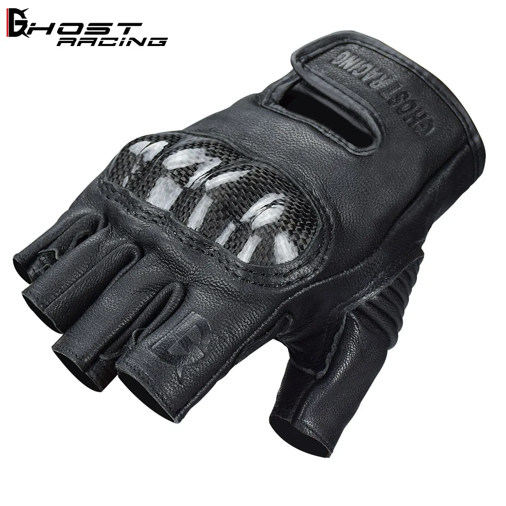 

GHOST RACING motorcycle gloves men and women summer racing riding off-road anti-drop breathable half finger