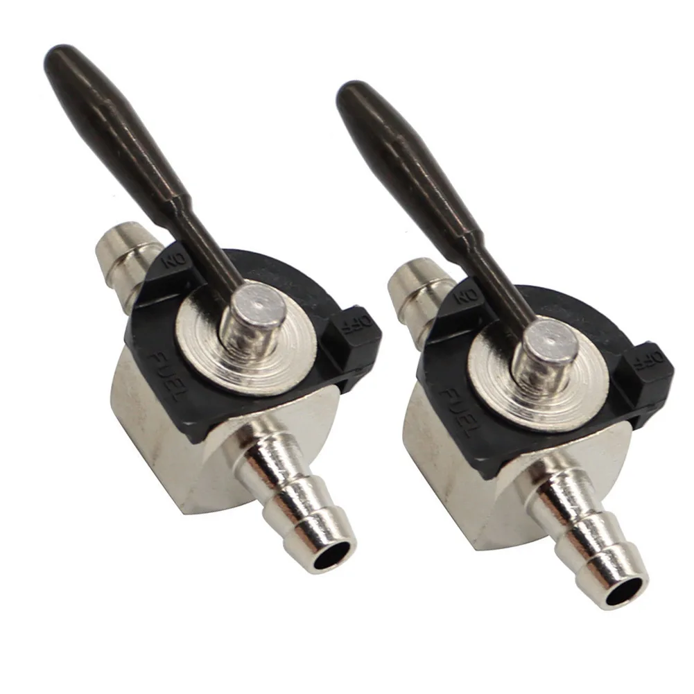 Steel Fuel Gas Shut Off Valve 2pcs 1/4 Inch Inline Valve for Scag 48568 07 403 Rotary 868 Mower Kart Powered Devices