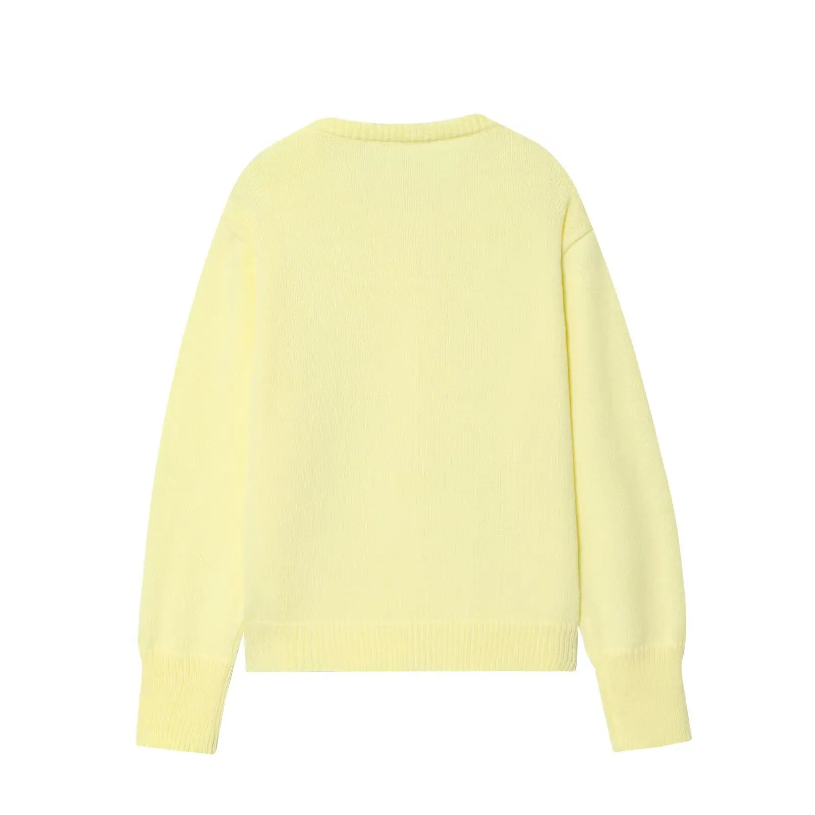 2025년 신상 여성 의류 유럽 및 미국 스타일 패션 라운드 넥 긴팔 싱글 브레스티드 니트 가디건