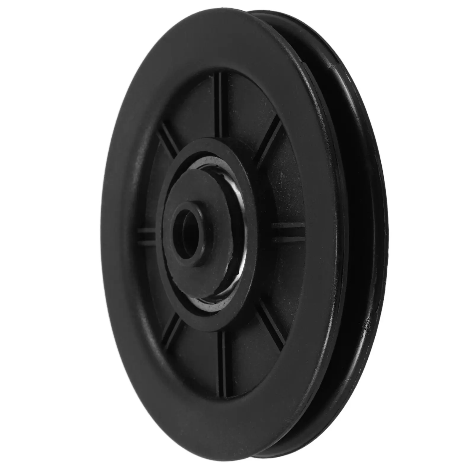 Universal Nylon Pulley Wheel for Fitness Equipment Heavy Duty Wear Resistant Gym Pulley Replacement Smooth Range of Motion
